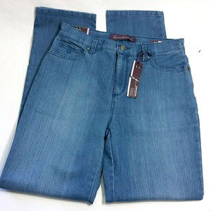 Gloria Vanderbilt Jeans High Waisted Blue Amanda